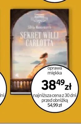 Książka Sekret Willi Carlotta promocja w Empik
