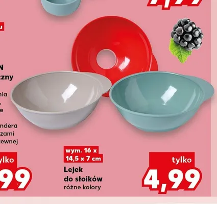 Lejek do słoików promocja w Kaufland