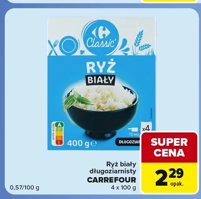 Ryż biały długoziarnisty Carrefour promocja w Carrefour Express
