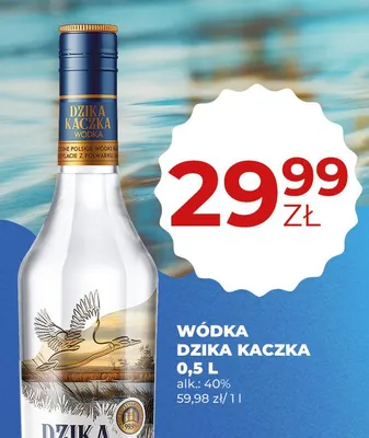 Wódka Dzika Kaczka promocja w Duży Ben
