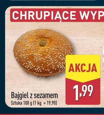 Bajgiel z sezamem promocja w Aldi