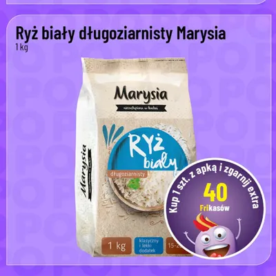 Ryż biały długoziarnisty Marysia promocja w POLOmarket