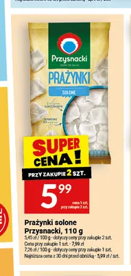 Prażynki solone Przysnacki promocja w Twój Market