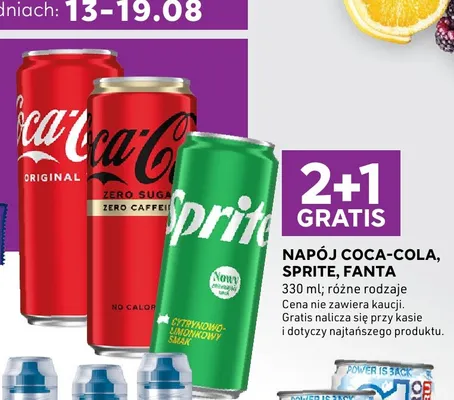 Napój gazowany Sprite promocja w Stokrotka