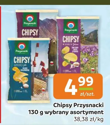 Chipsy Przysnacki Solone promocja w Społem Częstochowa