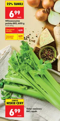 Włoszczyzna polska BIO promocja w Biedronka