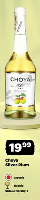Wino białe Choya Silver Plum promocja w Netto