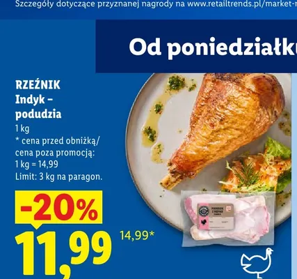 Indyk podudzia Rzeźnik promocja w Lidl