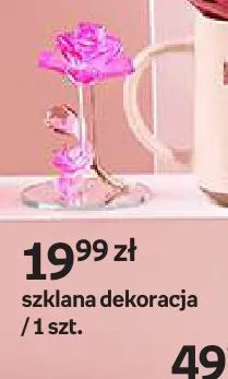 Szklana dekoracja promocja w Empik
