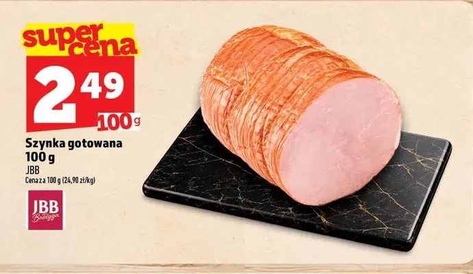 Szynka gotowana JBB promocja w TOPAZ
