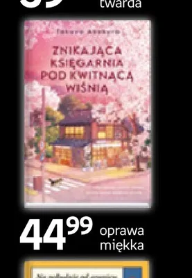 Książka Znikająca księgarnia pod kwitnącą wiśnią Takako Akabane promocja w Empik