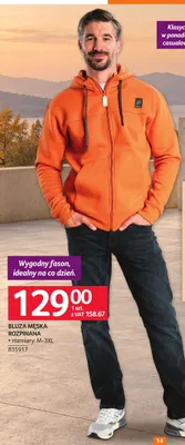 Bluza męska rozpinana promocja w Selgros