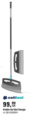 Grabie do liści Energo Cellfast promocja w OBI