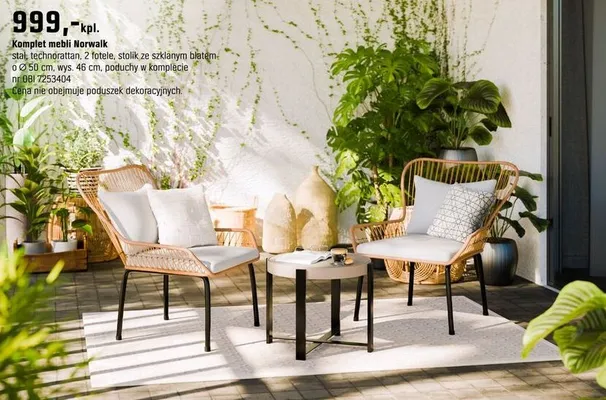 Komplet mebli Norwalk promocja w OBI
