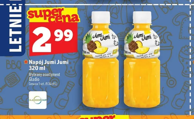 Napój Jumi Jumi Ananas promocja w TOPAZ