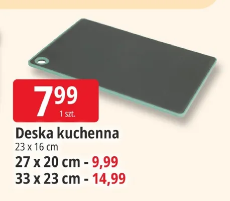 Deska kuchenna 23x16 cm promocja w Leclerc
