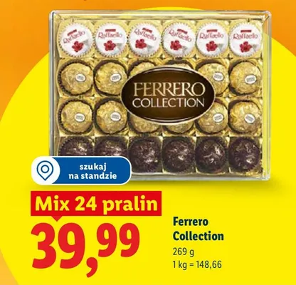 Praliny Ferrero Collection promocja w Lidl