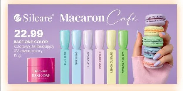 Kolorowy żel budujący UV Silcare BASE ONE COLOR promocja w Drogerie Laboo