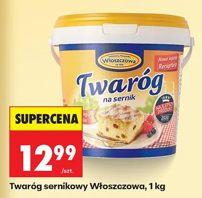 Twaróg sernikowy promocja w Biedronka