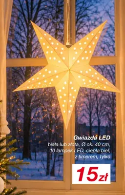 Gwiazda LED promocja w KiK