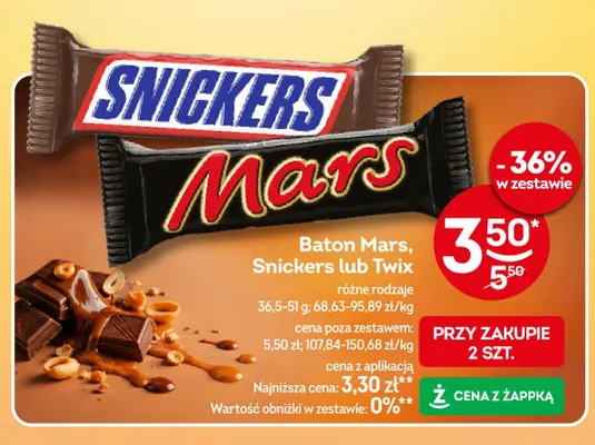 Baton Mars promocja w Żabka
