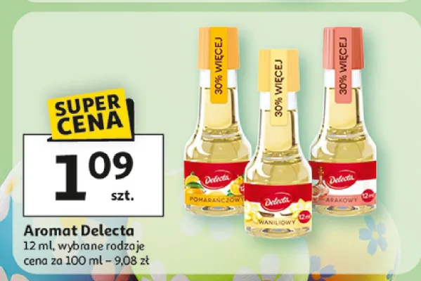 Aromat różne rodzaje promocja w Auchan