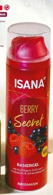 Żel do golenia Isana Berry Secret promocja w Rossmann