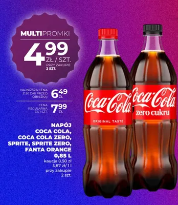 Napój gazowany Sprite promocja w Duży Ben