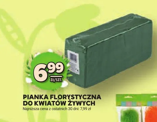 Pianka florystyczna do kwiatów żywych promocja w Stokrotka