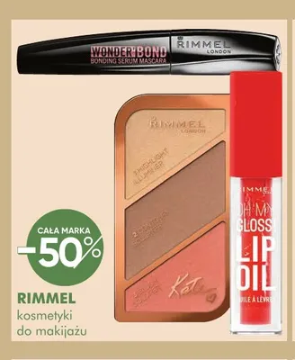 Kosmetyki do makijażu Rimmel promocja w Super-Pharm