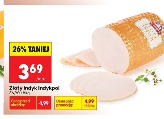 Złoty indyk Indykpol promocja w Biedronka