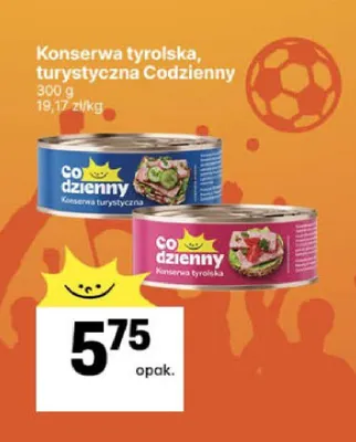 Konserwa tyrolska Codzienny promocja w Delikatesy Centrum