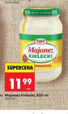 Majonez Kielecki Społem promocja w Biedronka