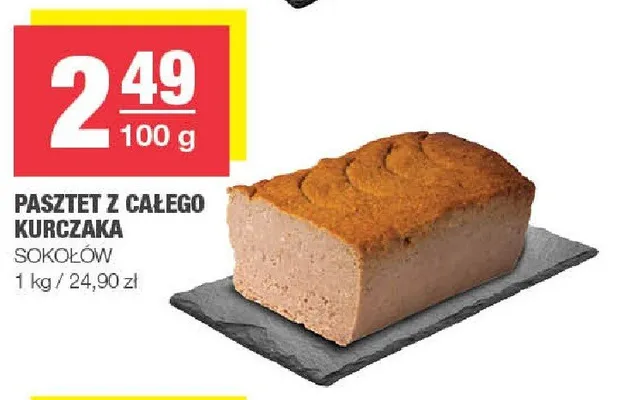 Pasztet z całego kurczaka promocja w SPAR