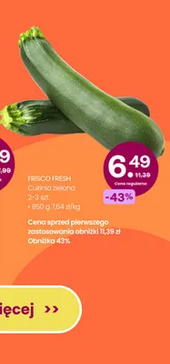 Cukinia zielona Frisco Fresh promocja w Frisco