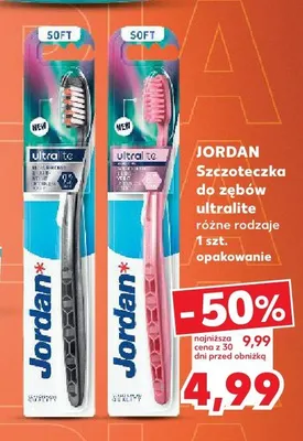 Szczoteczka do zębów Jordan Ultralite Soft różowa promocja w Kaufland