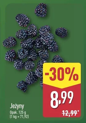 Jeżyny promocja w Aldi