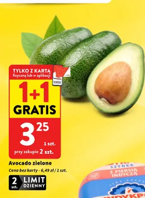 Avocado zielone promocja w Intermarche