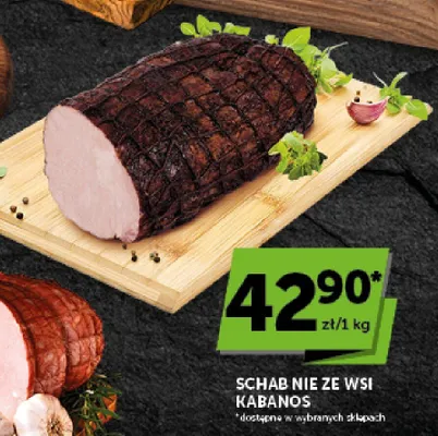 Schab nie ze wsi Kabanos promocja w ABC