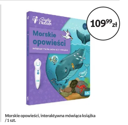 Morskie opowieści Czytaj z Albikiem interaktywna mówiąca książka promocja w Empik