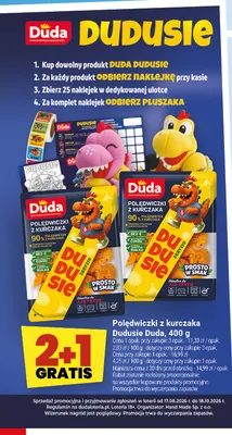 Polędwiczki z kurczaka Dudusie Duda promocja w Twój Market