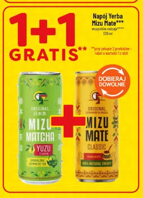 Napój Yerba Mizu Mate Classic promocja w POLOmarket