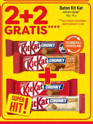 Baton KitKat Chunky White promocja w POLOmarket