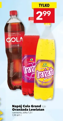 Napój Cola Grand promocja w LEWIATAN