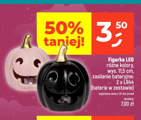 Figurka LED promocja w Dealz