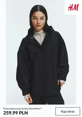 Przeciwdeszczowa kurtka StormMove™ H & M promocja w H&M