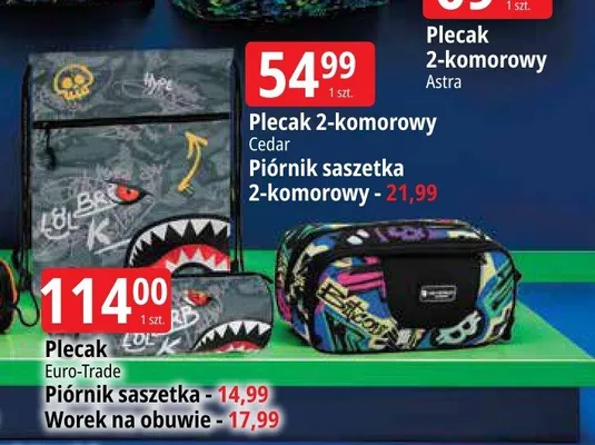 Worek na obuwie Euro-Trade promocja w Leclerc