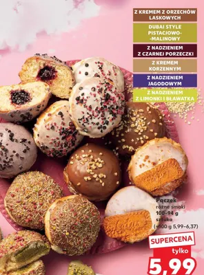Pączek różne smaki promocja w Kaufland