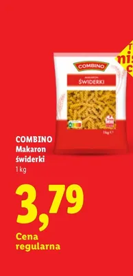 Makaron świderki Combino promocja w Lidl