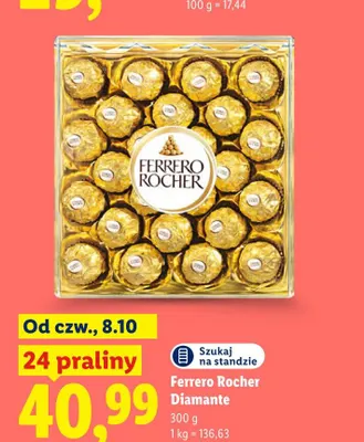Praliny Ferrero Rocher Diamante promocja w Lidl